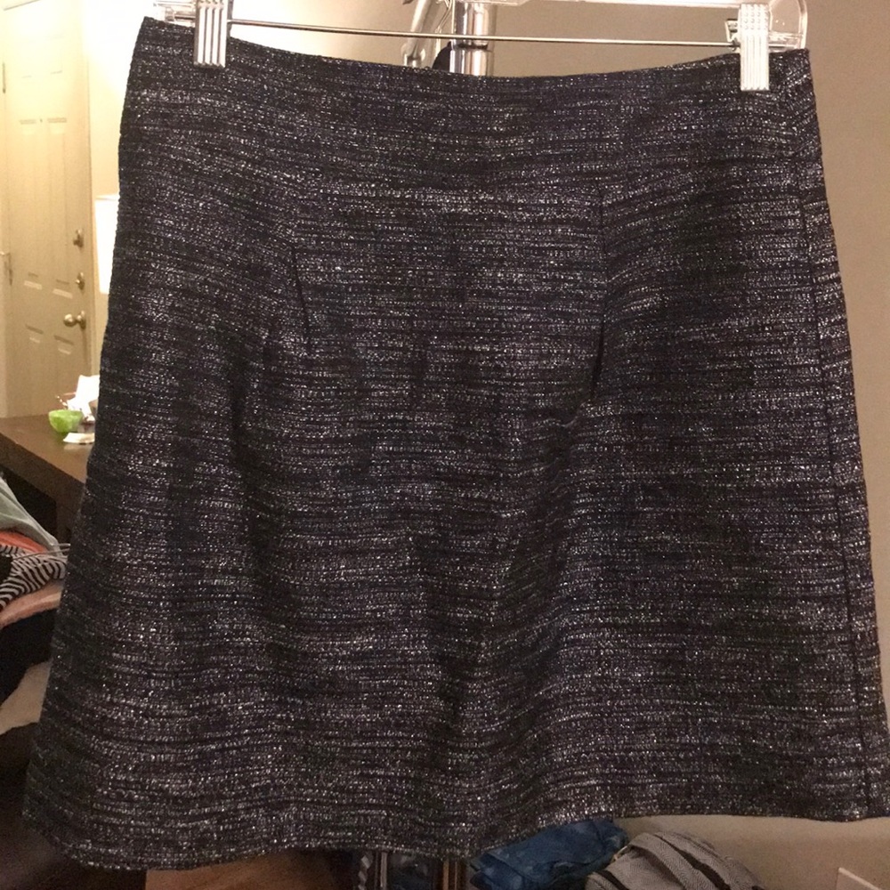 Sparkly Tweed A-Line Skirt